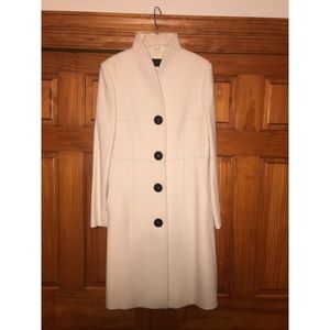 Elie Tahari Cream Peacoat